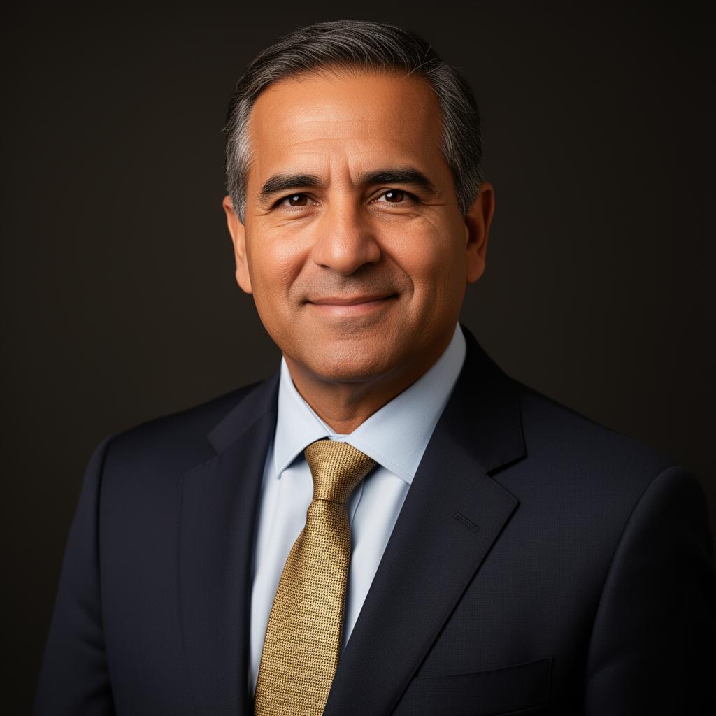 Retrato de Ricardo Mendoza, CEO · Grupo Industrial Mendoza